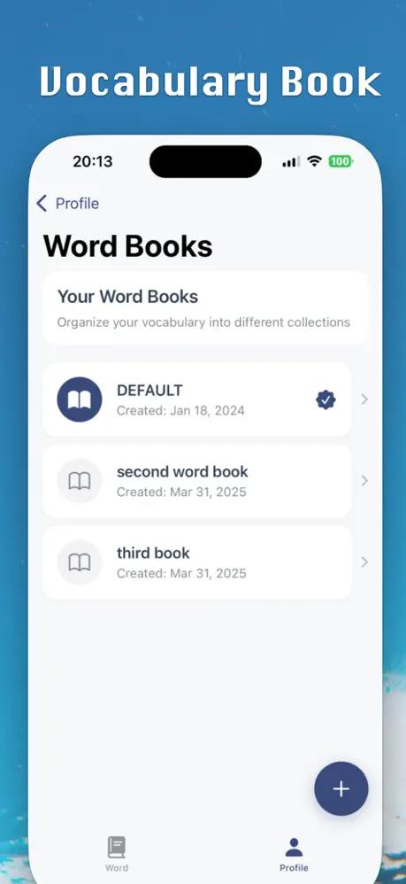 IELTS WordTrap progress tracking dashboard